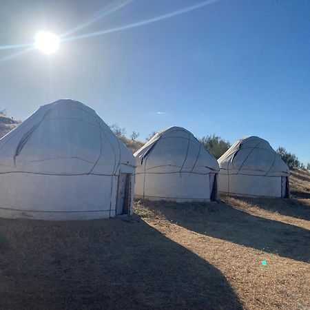 Authentic Uzbek Yurt Camp Eco-Friendly Hotel Nurota ภายนอก รูปภาพ