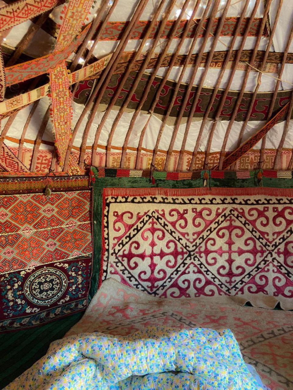 Authentic Uzbek Yurt Camp Eco-Friendly Hotel Nurota ภายนอก รูปภาพ
