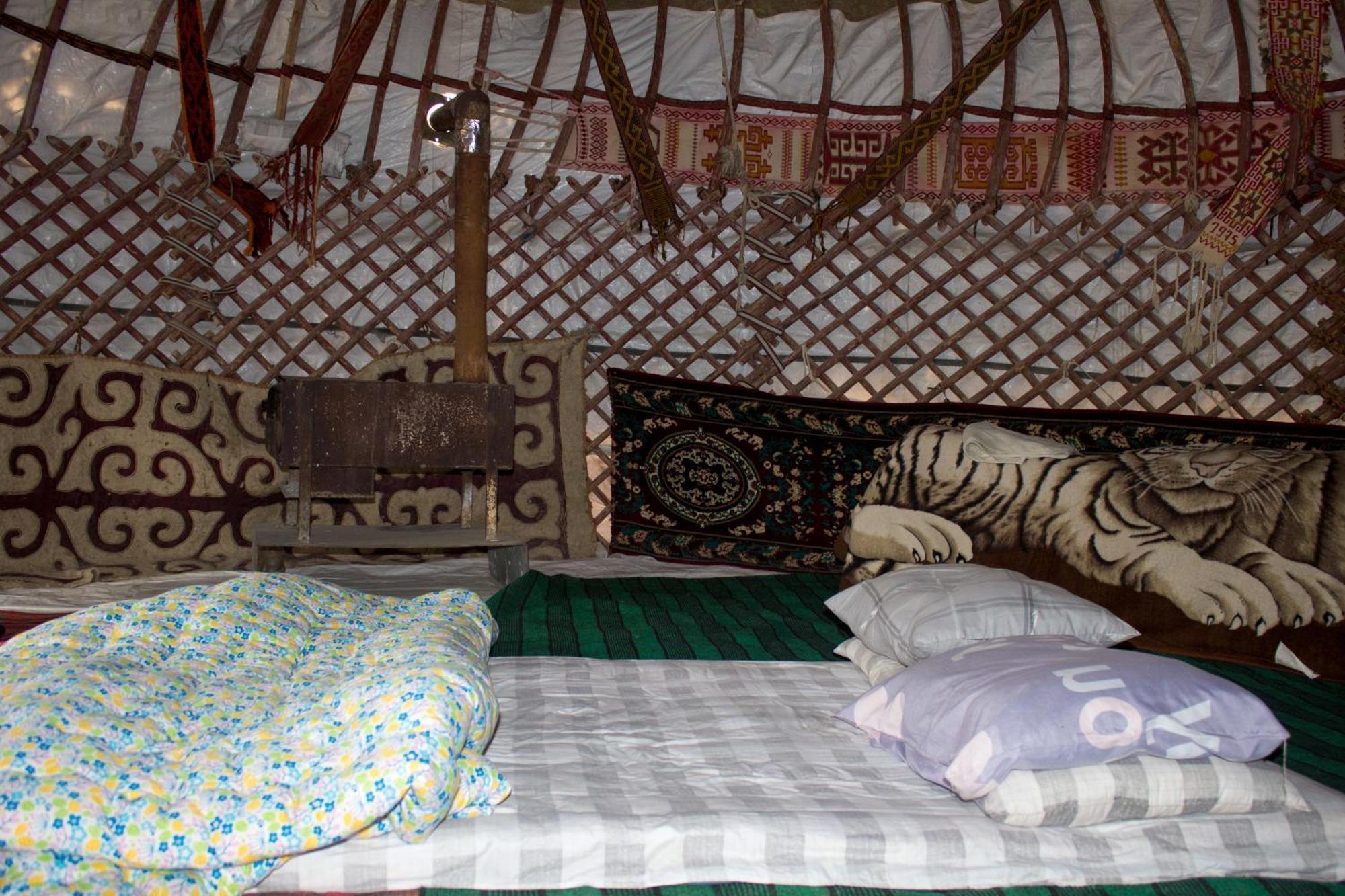 Authentic Uzbek Yurt Camp Eco-Friendly Hotel Nurota ภายนอก รูปภาพ