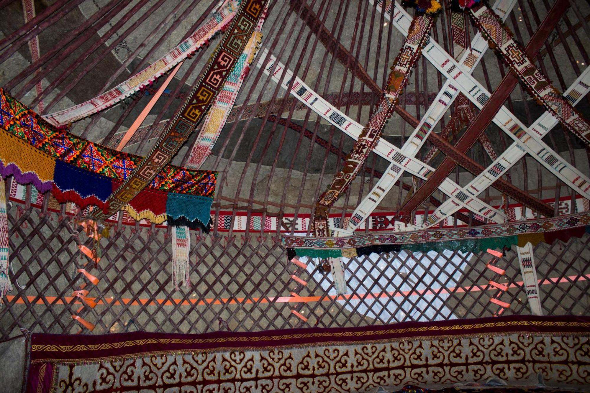 Authentic Uzbek Yurt Camp Eco-Friendly Hotel Nurota ภายนอก รูปภาพ