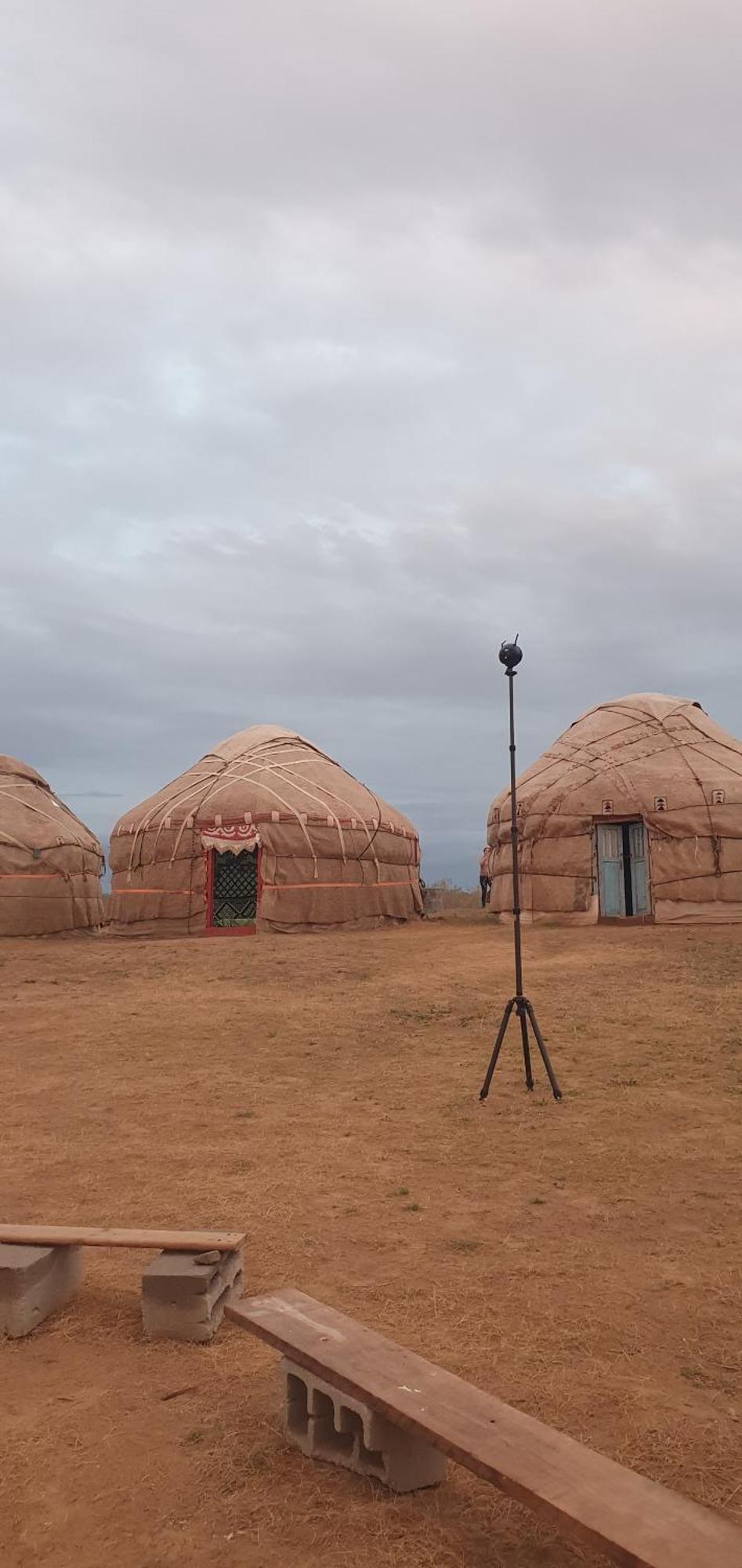 Authentic Uzbek Yurt Camp Eco-Friendly Hotel Nurota ภายนอก รูปภาพ