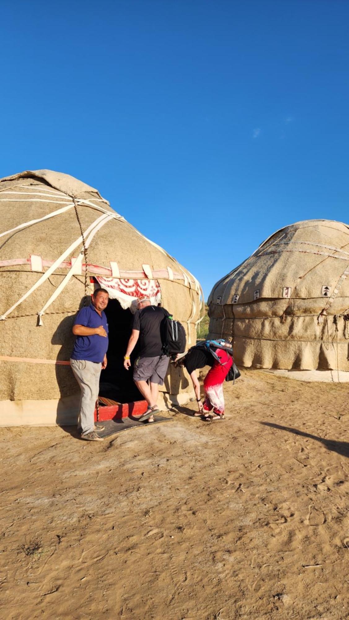 Authentic Uzbek Yurt Camp Eco-Friendly Hotel Nurota ภายนอก รูปภาพ